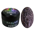 Гель-лак с блестками Sakura Disco №6, 5 мл DIS-06