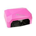 Гибридная CCFL UVLED-(12+24)W лампа с таймером (10,20,30 сек) Розовая (Cristal Premium) ULP-24-роз - фото 522843
