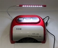 Гибридная лампа CCFL/LED 18K2 Dark Red c дополнительной подсветкой, 48W DG/18K2DR