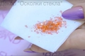 ДЕКОР ОСКОЛКИ СТЕКЛА №7, ОРАНЖЕВЫЙ Д115-04-07