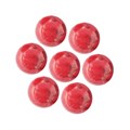 Декоративные элементы Мраморная симфония NEW (32 круглая, красная, 10 шт.) Д044-01-32 - фото 524238