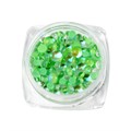 Дизайн для ногтей drops №4, зеленый drop04 - фото 524421