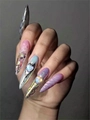 Дизайн для ногтей Zoo Nail Art - фигурки объёмные Сердечки, 10 шт. zn/1753