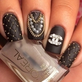 Дизайн для ногтей Zoo Nail Art - цепь, золото, 0,8 мм, длина 50 см zn/1780