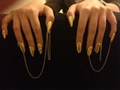 Дизайн для ногтей Zoo Nail Art - цепь, золото, 0,8 мм, длина 50 см zn/1780