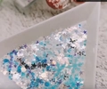 Дизайн для ногтей Zoo Nail Конфетти "Снежок" 1562, 1 г zn/1562