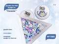 Дизайн для ногтей Zoo Nail Конфетти "Снежок" 1566, 1 г zn/1566