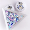 Дизайн для ногтей Zoo Nail Конфетти "Снежок" 1566, 1 г zn/1566