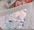 Дизайн для ногтей Zoo Nail Конфетти "Снежок" 1566, 1 г zn/1566