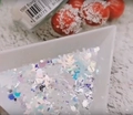 Дизайн для ногтей Zoo Nail Конфетти "Снежок" 1566, 1 г zn/1566