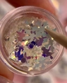Дизайн для ногтей Zoo Nail Конфетти "Снежок" 1566, 1 г zn/1566