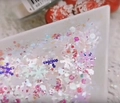Дизайн для ногтей Zoo Nail Конфетти "Снежок" 1567, 1 г zn/1567