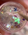 Дизайн для ногтей Zoo Nail Конфетти "Снежок" 1567, 1 г zn/1567