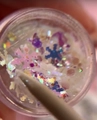 Дизайн для ногтей Zoo Nail Конфетти "Снежок" 1567, 1 г zn/1567