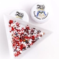 Дизайн для ногтей Zoo Nail Конфетти "Снежок" 1571, 1 г zn/1571