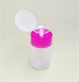 Дозатор помпа, белый матовый с розовым ободком, 60 мл kh/D21 - фото 525412