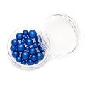 Жемчуг TNL mix №04 - синий zh04 - фото 525555