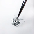 Гель-лак Sakura с эфектом жидкой ртути, Silver, 5 мл RT142