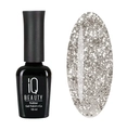 Каучуковый гель-лак IQ BEAUTY №086 с кальцием, GO HOLLYWOOD Silver Dress, 10 мл IQGP086