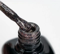 Каучуковый гель-лак IQ BEAUTY №089 с кальцием, GO HOLLYWOOD Royal Black, 10 мл IQGP089