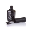 Каучуковый гель-лак IQ BEAUTY №106 с кальцием, 10 мл, INFLUENCER Black jewels IQGP106