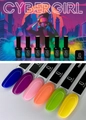 Каучуковый гель-лак IQ BEAUTY №151 с кальцием, 10 мл, CYBER GIRL Metagreen IQGP151