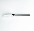 Керамическая фреза Robin Nails 3/32 F ST(C) мягкая (красная) насечка, Ø0,5 см, конус  gr/TC191ST