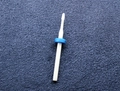 Керамическая фреза Robin Nails 3/32 M V(C) средняя (синяя) насечка, Ø0,2 см, малый шар gr/TC102V