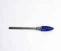 Керамическая фреза Robin Nails 3/32 M-Blue ST(C) средняя (синяя) насечка, Ø0,6 см, пламя   gr/TC062STBL