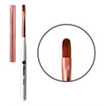 Кисть для геля Bloom Овал №4, длина ворса 10 мм Bl/0589 - фото 529922