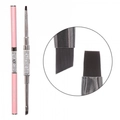 Кисть для геля IRISK двусторонняя, искусственный ворс (прямая №4, скошенная №3) К212-05