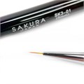 Кисть для дизайна Sakura, длина ворса 5 мм SK3-01 - фото 530692