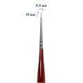 Кисть круглая Roubloff из волоса колонка №10/0 DK13R-10/0 - фото 530967