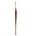 Кисть плоская Roubloff из волоса синтетики под колонок №2 DS23R-2 - фото 531020
