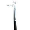 Кисть силиконовая Фигурная тонкая K-sil05 - фото 531062