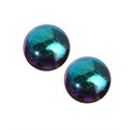 Клепки-полусферы для декорирования (в ассортименте) (615 Зеленый с отливом Ø4,0 мм) Д031-03-615 - фото 531162