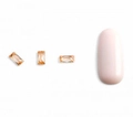 Кристаллы для объемной инкрустации TNL - багет №2 (шампань) (10 шт./уп) KDB-02-10