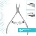Кусачки для кожи Dr.Alex С-0812, спиральная пружина 8 мм 510812 - фото 532581