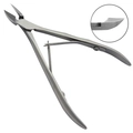 Кусачки для кутикулы Metaleks профессиональные с пружиной, матовые, 12 мм RCN-02