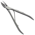 Кусачки для кутикулы Metaleks профессиональные с пружиной, матовые, 16 мм RCN-03