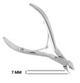Кусачки для кутикулы Metaleks профессиональные, двойная пружина, 7 мм RCN-129/7 - фото 532709