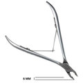 Кусачки для кутикулы Paie nail Full Jaw, 6мм+ножницы в подарок P-11