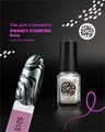 Лак для стемпинга Swanky Stamping S105 Хамелеон серебро, 6 мл SSNPS105