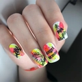 Лак для стемпинга Swanky Stamping S18 неоново-жёлтый, 6 мл SSNPS18