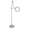 Лампа LED FLOOR на стойке 30W  серебро LedFloor-S - фото 534643