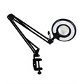 Лампа-лупа Clip Lamp 16W на струбцине, черная ClipLamp-B - фото 534698