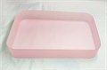 Лоток пластиковый розовый 27х18х4,5 см kt/K95P - фото 535026