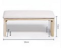 Маникюрная подставка для рук, белая, деревянное основание, 30*12*13 см YJ/dvpodw - фото 535288