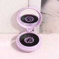 Массажная складная расческа с зеркалом Beau Fly, d = 6 см, сиреневая smr-lilac
