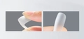 Матовые гелевые типсы Soft Gel Tips №1 мягкий квадрат, 420 шт. (15 размеров) SGT15-01